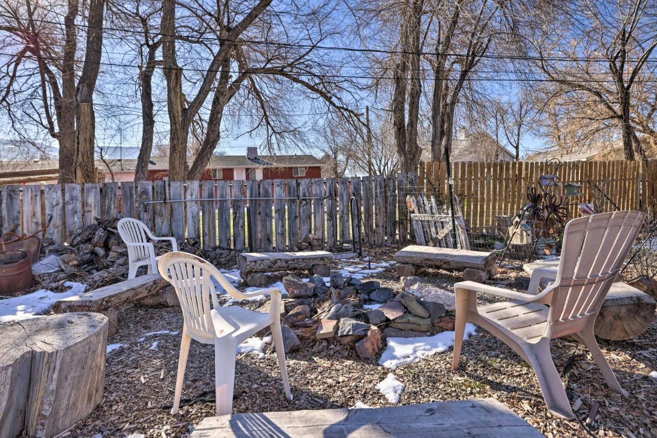 Cozy And Vintage Cedar City Apartment With Fire Pit! Екстер'єр фото
